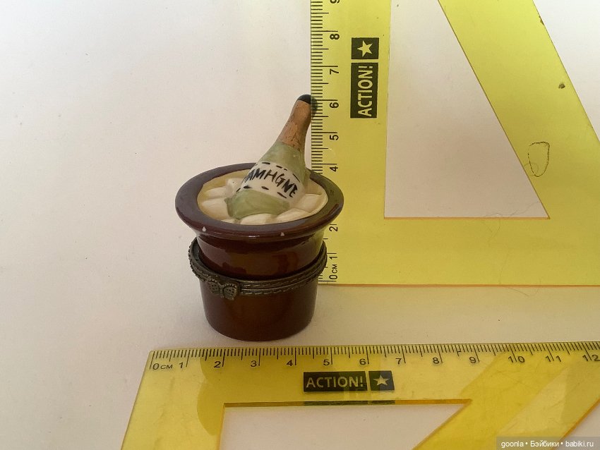 Керамическая шкатулка — Аксессуары для кукольных фотосессий (фото 4)