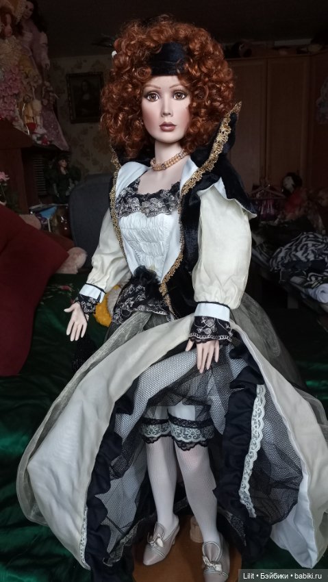 Чарующая Катрин — Фарфоровые куклы (фото 5)