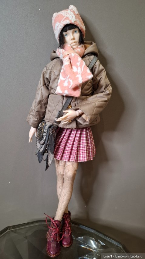 Шапка с ушками и шарф для девочек 1/4 (фото 2)