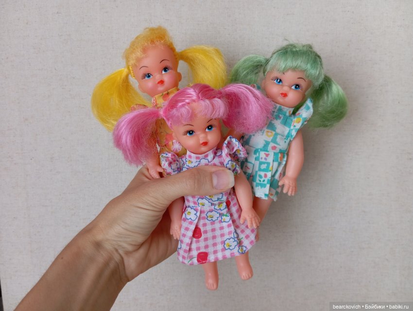 Винтажный набор из трёх кукол (фото 5)