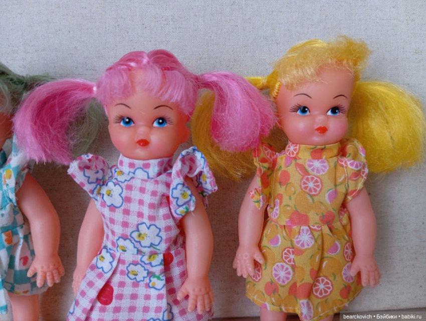 Винтажный набор из трёх кукол (фото 3)