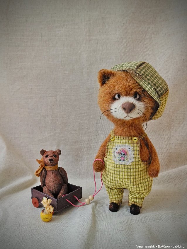 Миниатюра мишка Тедди — Авторские игрушки (фото 4)