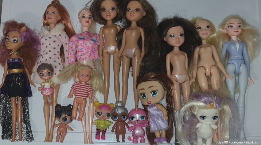 Куклы игровые10 шт +тела и головы (фото 2)