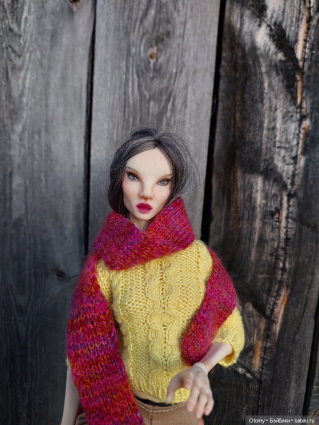 Шарфы для кукол — Аксессуары для BJD (фото 5)