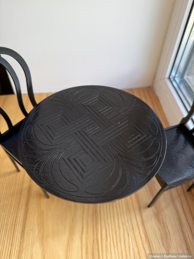 Стол и стулья 1/6 — Кукольная мебель (фото 2)