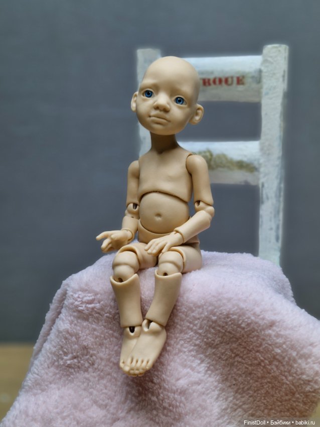 Пуговка ( бланк) — Авторские куклы BJD (фото 5)