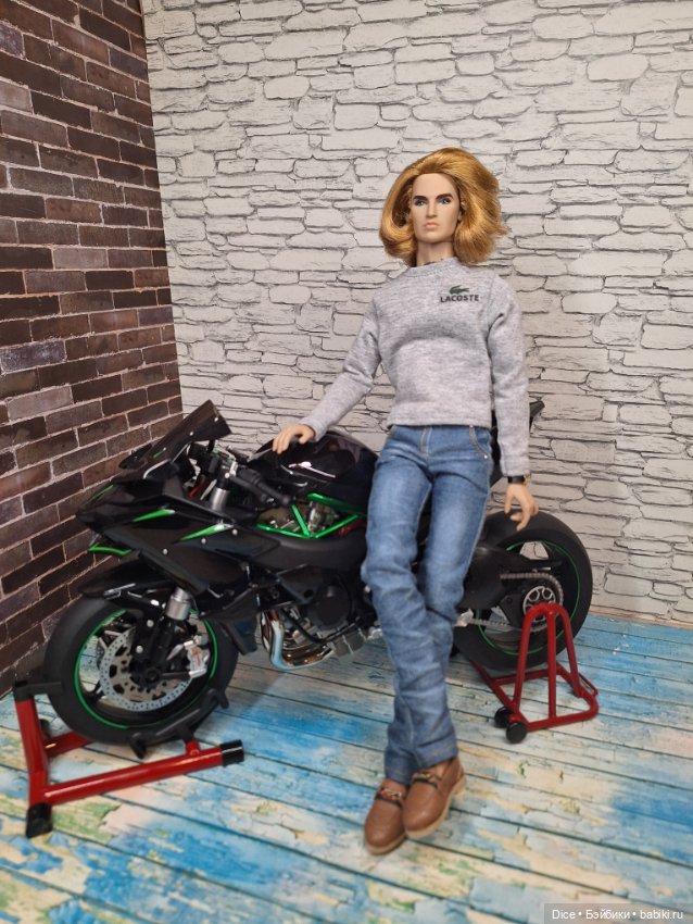 Мотоцикл 1/6, формат барби, интегрити (фото 7)