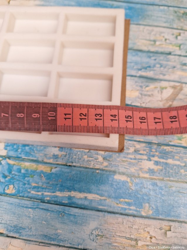 Силиконовая форма для кирпичиков 1/6 (фото 3)