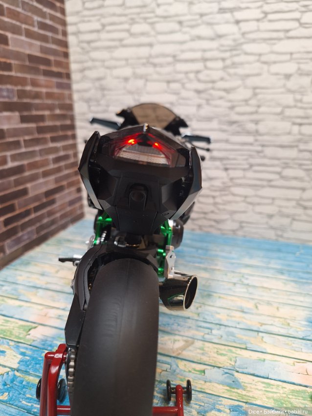 Мотоцикл 1/6, формат барби, интегрити (фото 4)