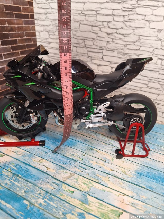 Мотоцикл 1/6, формат барби, интегрити (фото 9)