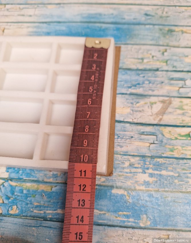 Силиконовая форма для кирпичиков 1/6 (фото 4)