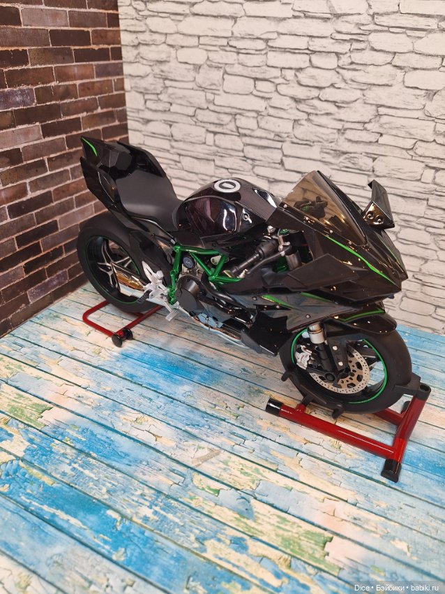 Мотоцикл 1/6, формат барби, интегрити (фото 2)