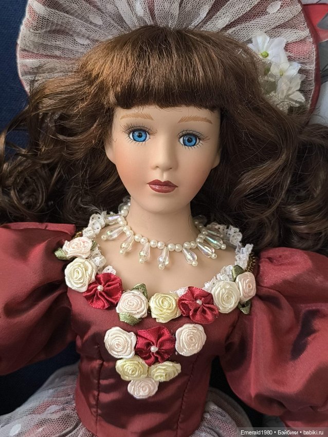 Фарфоровая кукла Германия 90е