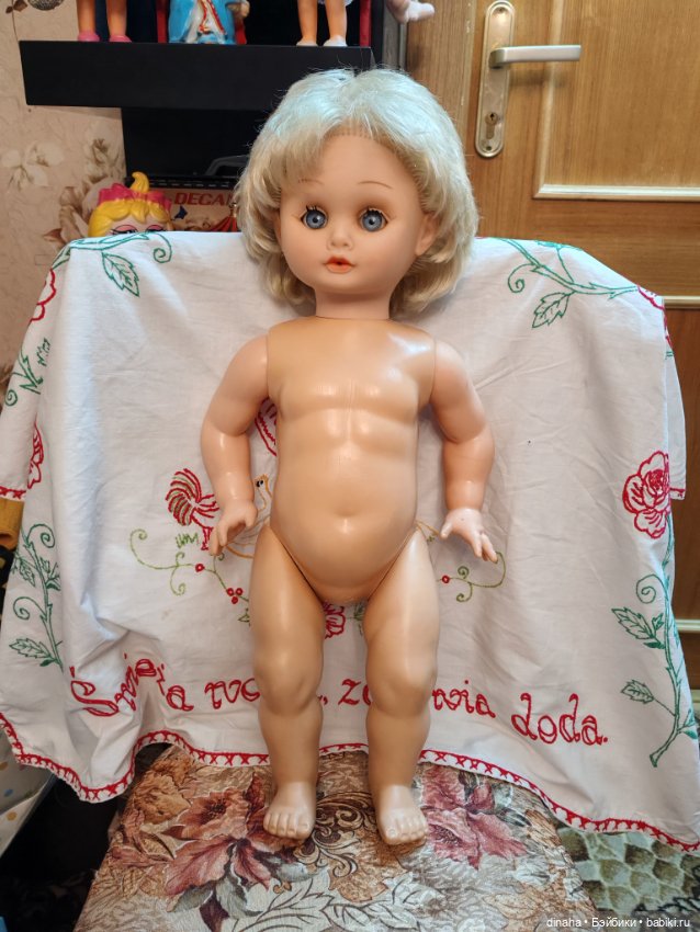 Винтажная кукла, 55 см — Винтажные куклы и игрушки детства (фото 3)