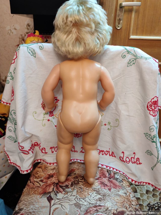 Винтажная кукла, 55 см — Винтажные куклы и игрушки детства (фото 4)