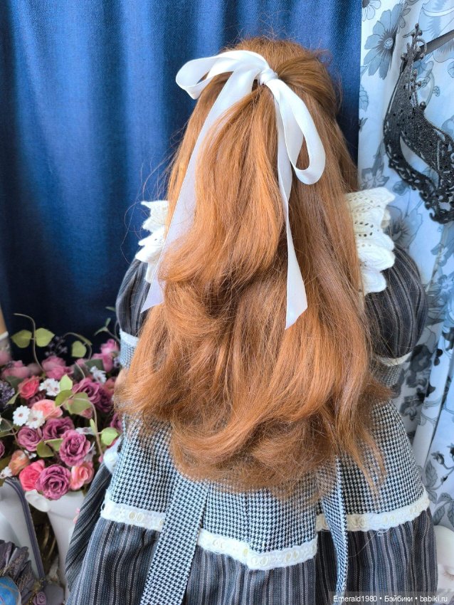 Большая фарфоровая кукла Германия 90 е (фото 4)