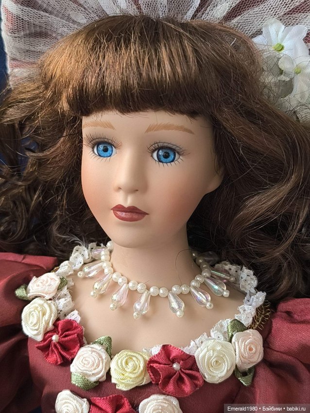 Фарфоровая кукла Германия 90е (фото 4)