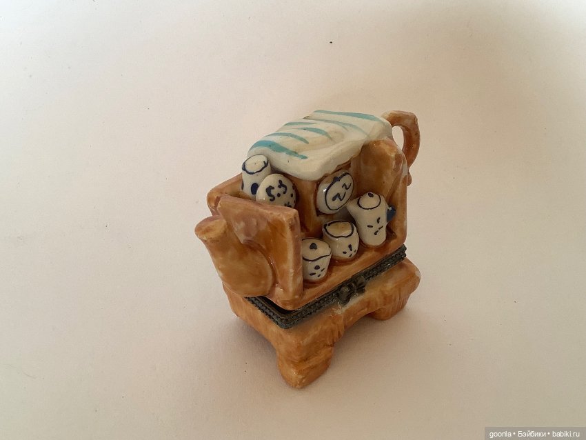 Керамический чайник шкатулка (фото 3)