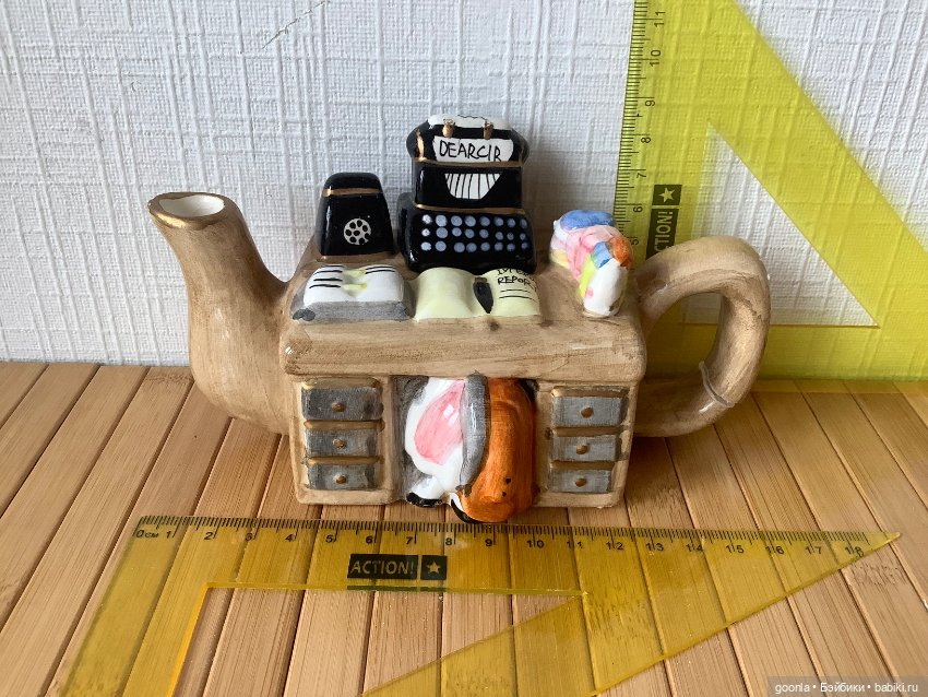 Декоративный чайник — Аксессуары для кукольных фотосессий (фото 7)