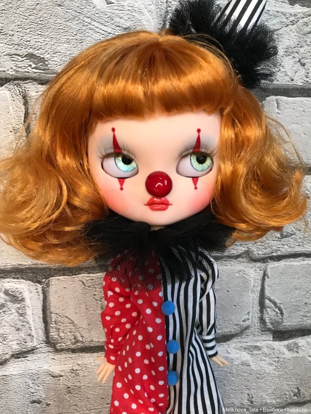 Кукла Блайз Blythe ICY клоун кастом (фото 2)