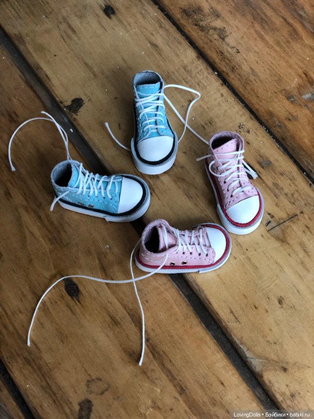 Кеды для кукол бжд 1/6 — Обувь для BJD
