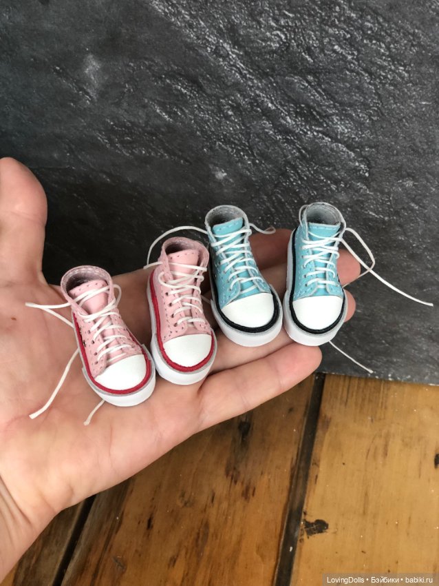 Кеды для кукол бжд 1/6 — Обувь для BJD (фото 3)