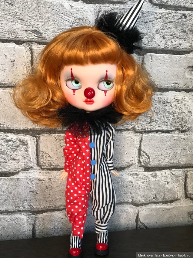 Кукла Блайз Blythe ICY клоун кастом
