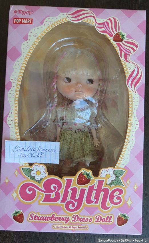 Popmart blythe custom ✨️ — ООАК (кастом куклы) (фото 3)