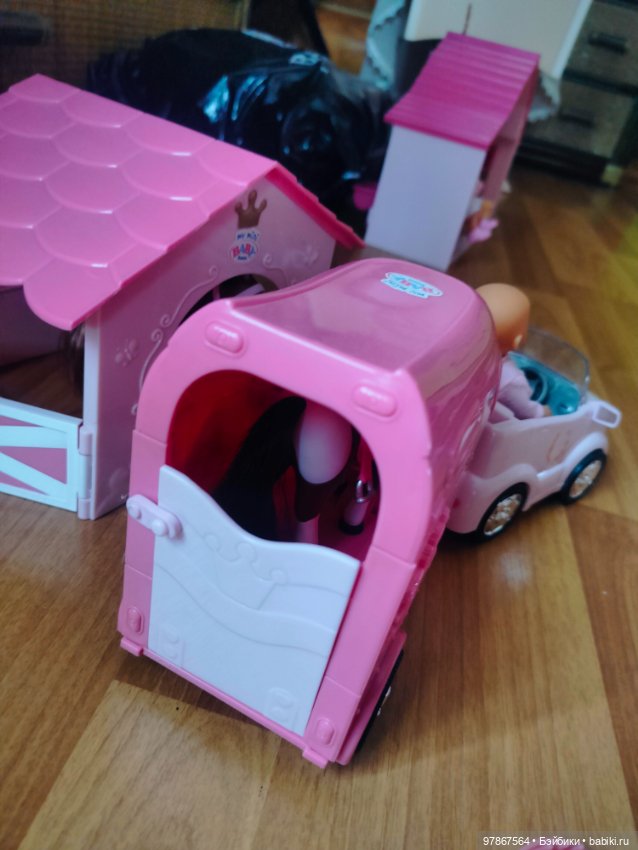 Набор конюшня my mini baby born (фото 5)