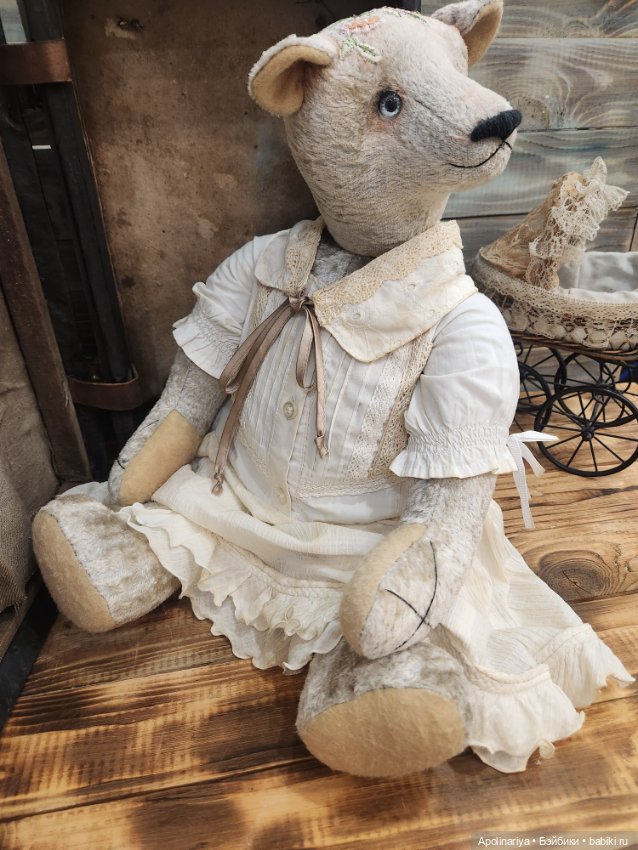 Béatrice (Беатрис)мишка-тедди 50 см (фото 8)