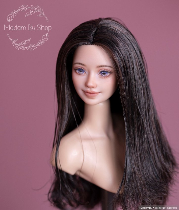 ООАК голова Барби Игра с модой #224 (фото 4)