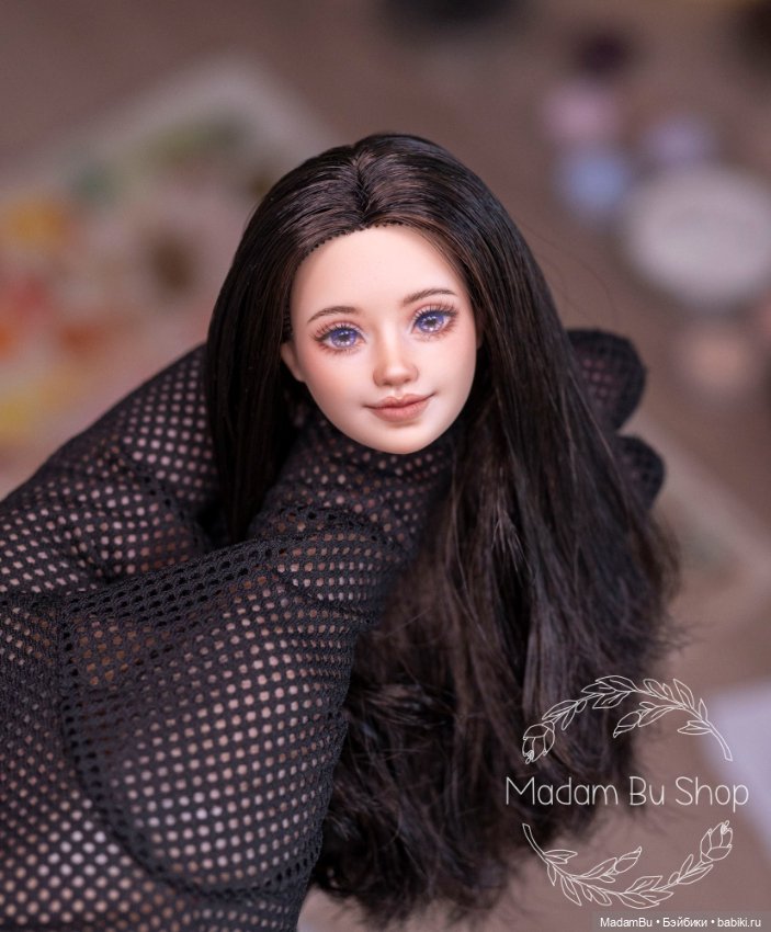 ООАК голова Барби Игра с модой #224 (фото 2)