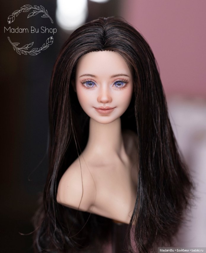 ООАК голова Барби Игра с модой #224 (фото 5)