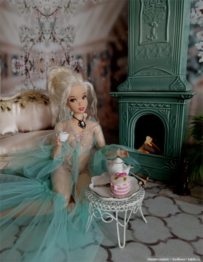 Изразцовый камин "Саксония" (фото 8)