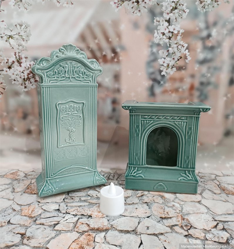 Изразцовый камин "Саксония" (фото 7)