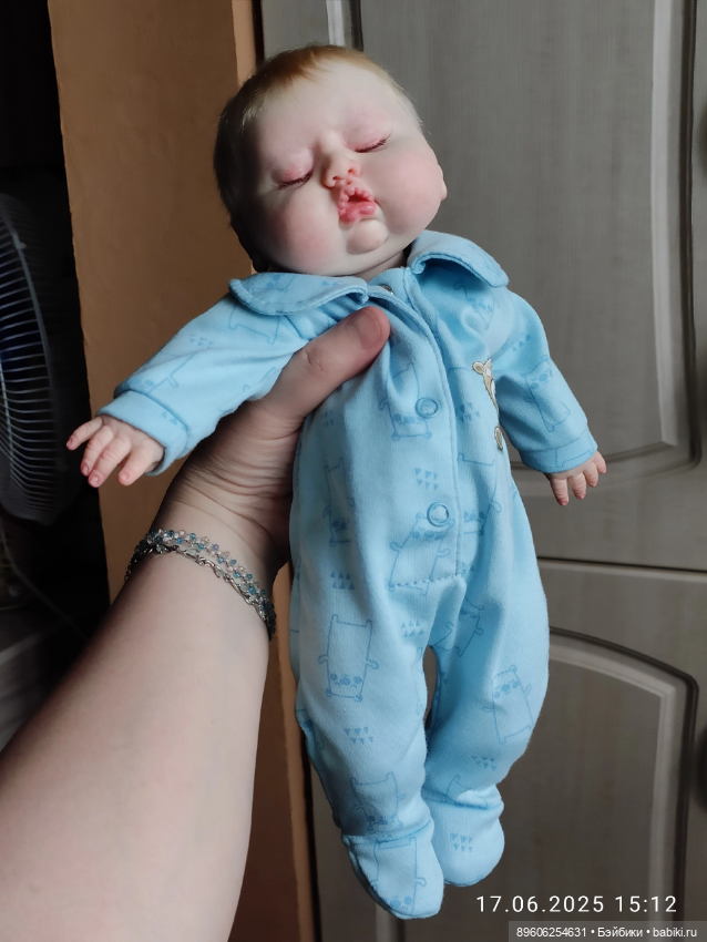 Шарнирная кукла. Мини реборн (фото 4)