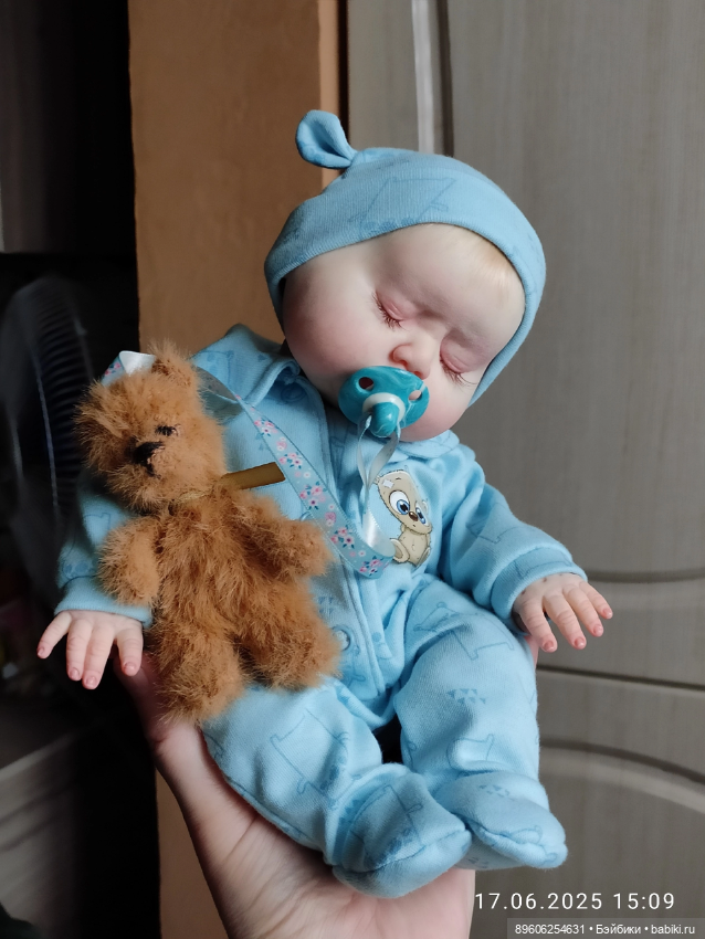 Шарнирная кукла. Мини реборн (фото 6)