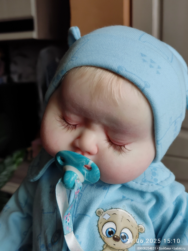 Шарнирная кукла. Мини реборн (фото 7)