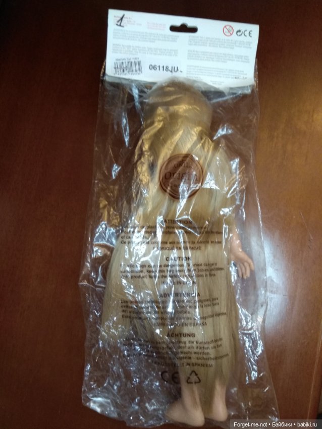 Маника Рапунцель (волосы до пят) Paola Reina 2018г. Ref. 14823 (фото 3)