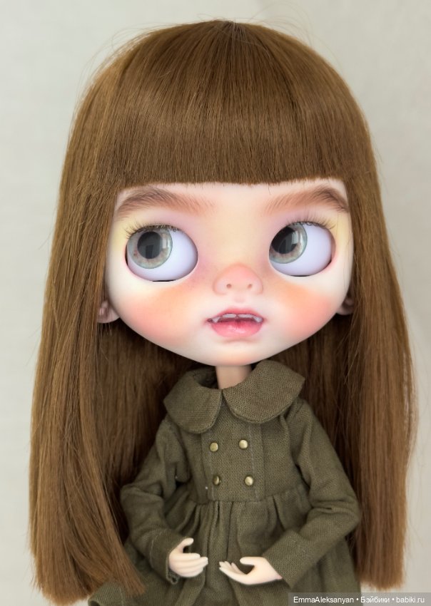 Блайз кастом с долепкой/ Blythe sculpted (фото 8)