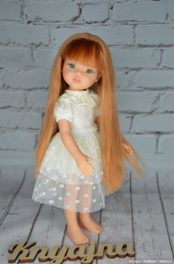 Фирменное платье молочное Паола Рейна (фото 5)