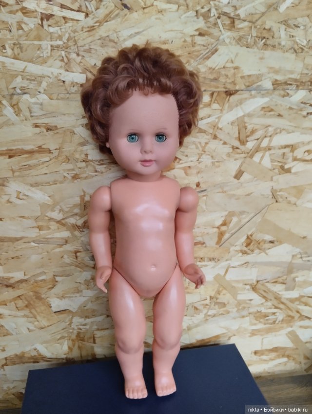 Кукла ГДР Кудрявая красотка их 60х (фото 6)