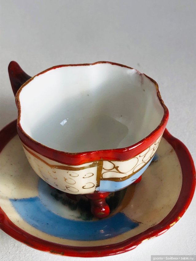 Чайная пара — Аксессуары для кукольных фотосессий (фото 6)