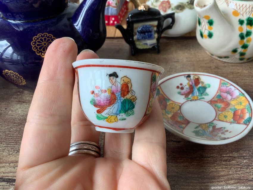 Две чайные пары — Аксессуары для кукольных фотосессий