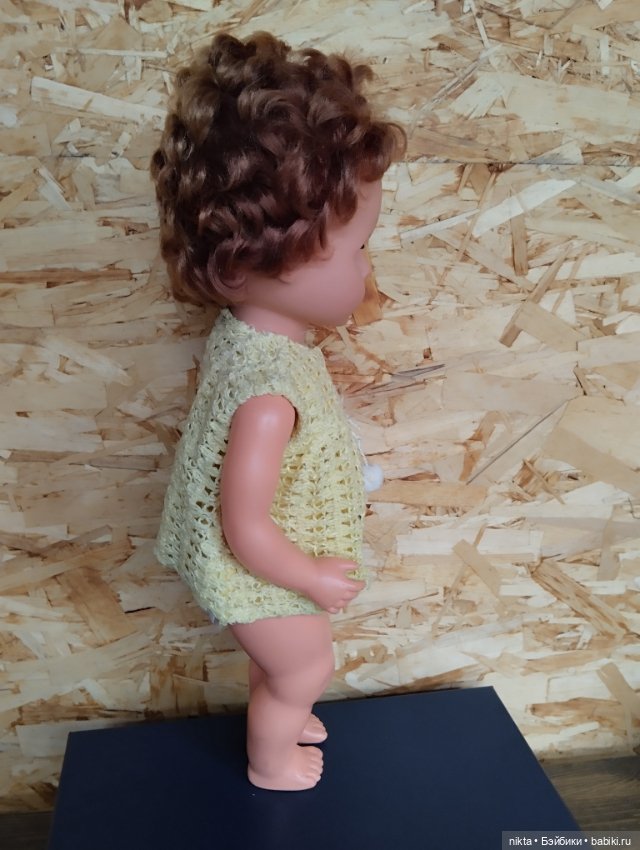 Кукла ГДР Кудрявая красотка их 60х (фото 3)