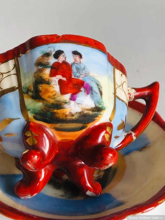Чайная пара — Аксессуары для кукольных фотосессий (фото 5)