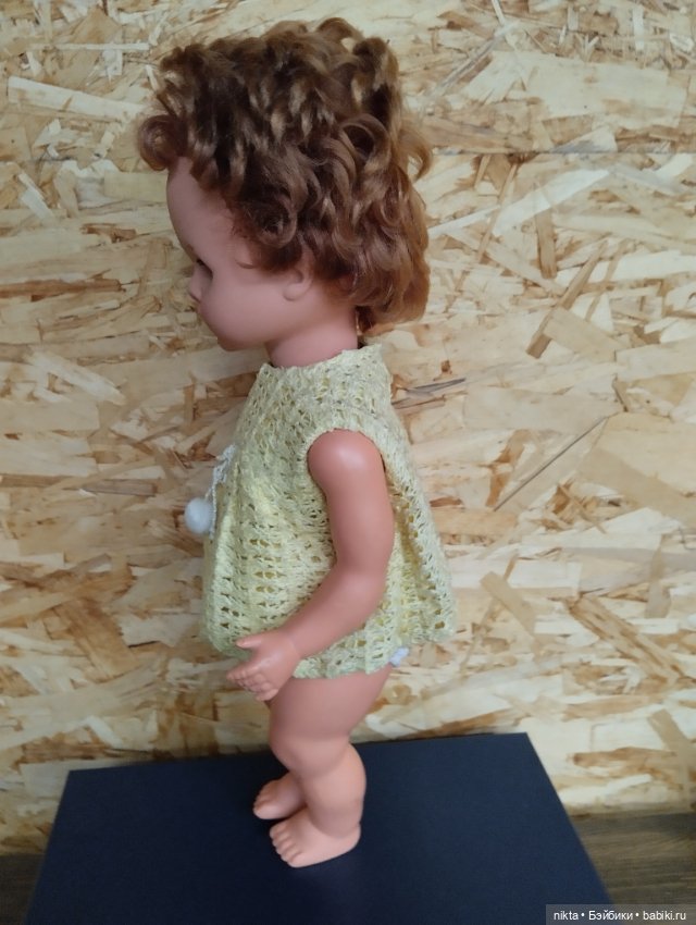 Кукла ГДР Кудрявая красотка их 60х (фото 5)