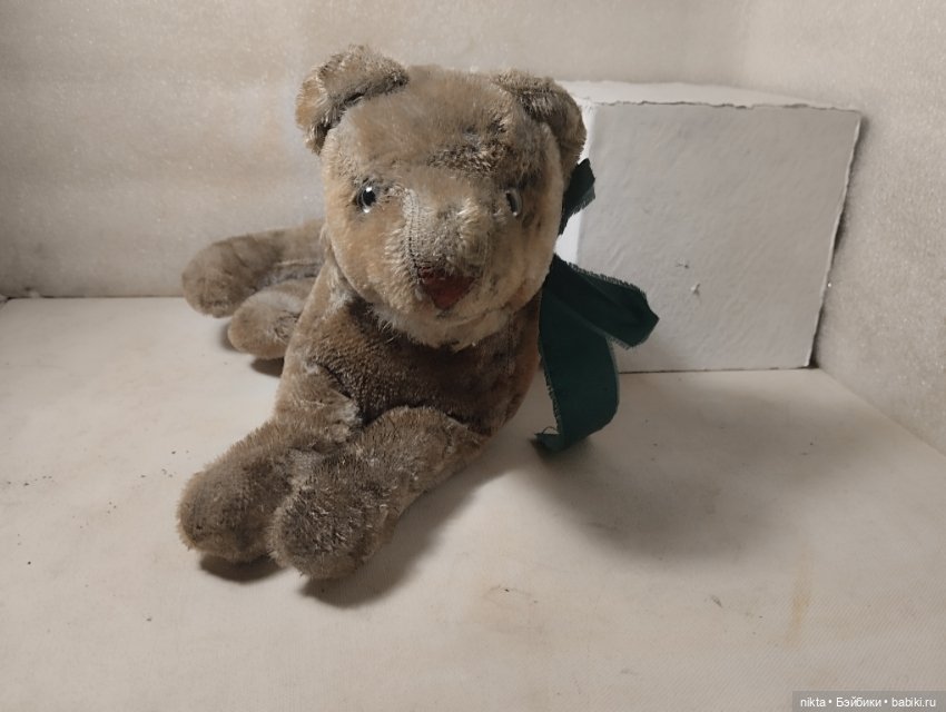 Мягкая игрушка времен СССР Старенький лев (фото 2)