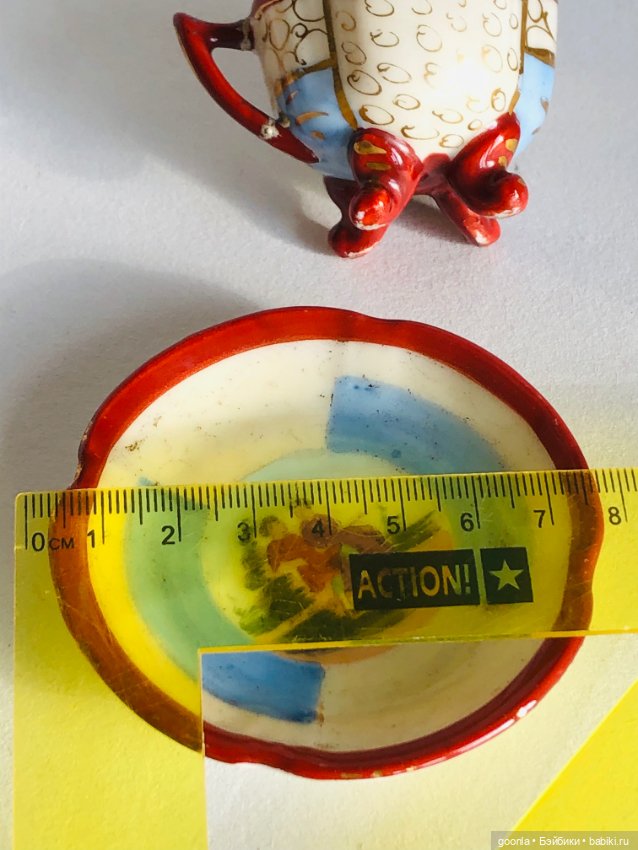 Чайная пара — Аксессуары для кукольных фотосессий (фото 8)