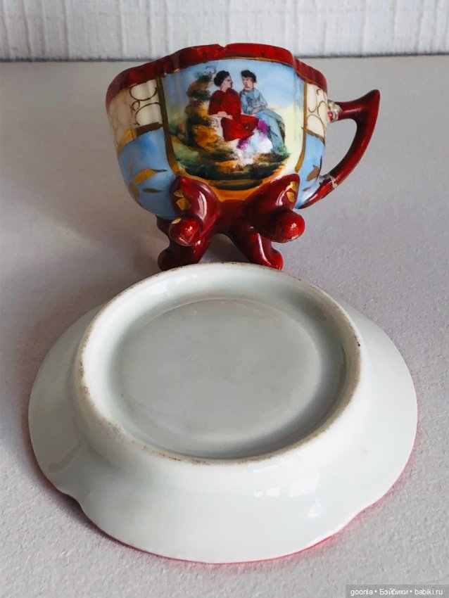 Чайная пара — Аксессуары для кукольных фотосессий (фото 10)